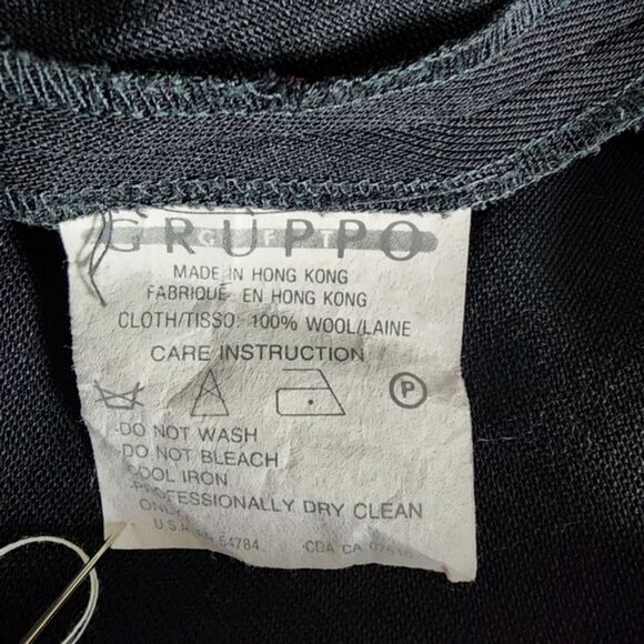 Ungaro ter Black Wool Pencil Skirt 8 - Picture 6 of 6